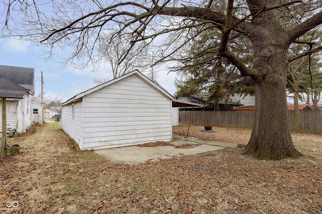 view of side of home