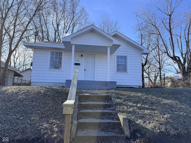 view of front of house featuring a porch