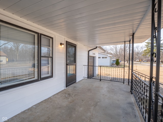 view of patio / terrace featuring a porch