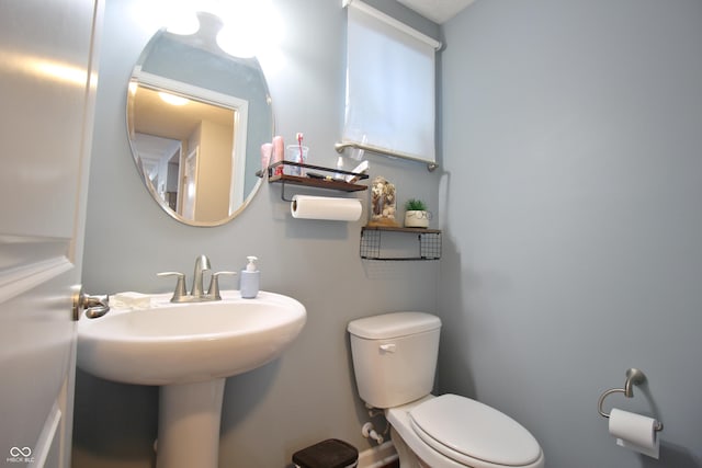 bathroom with toilet