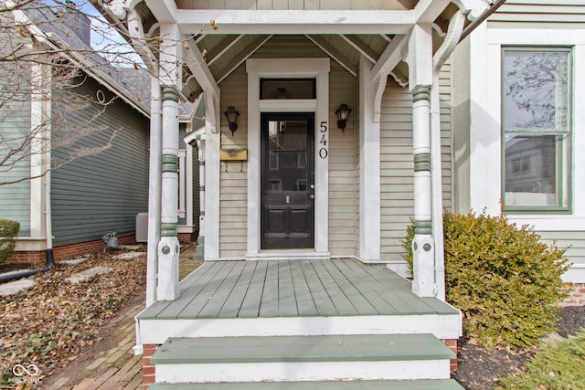 view of property entrance