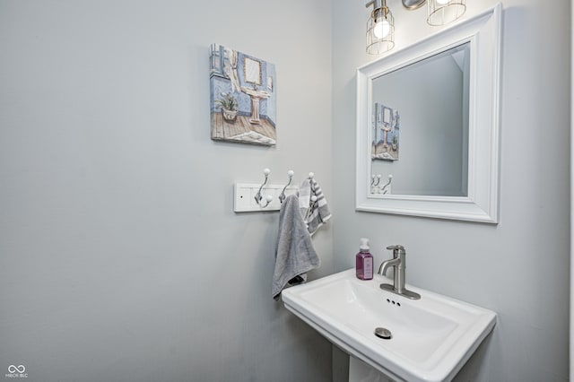bathroom with sink