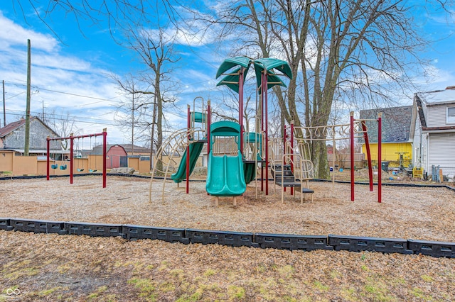 view of playground