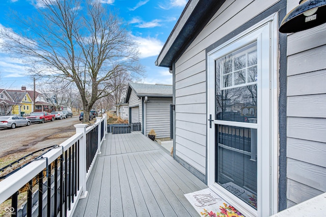 view of deck