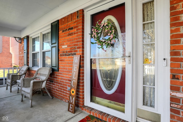 view of property entrance