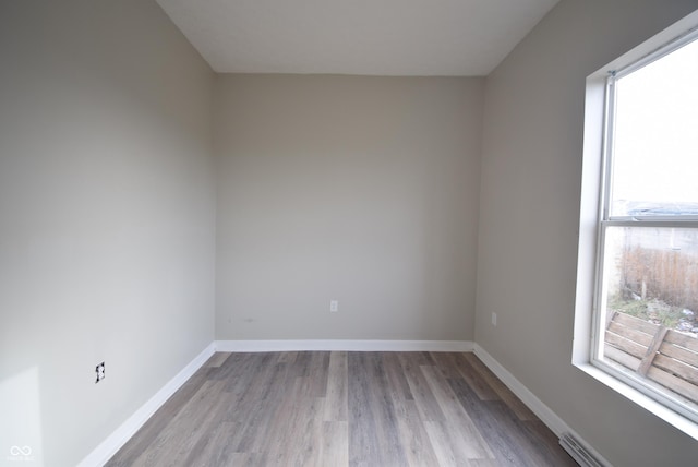 10 N Keystone Ave, Indianapolis, IN 46201 - spare room featuring light hardwood / wood-style flooring