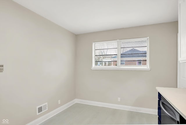 interior space featuring light hardwood / wood-style flooring