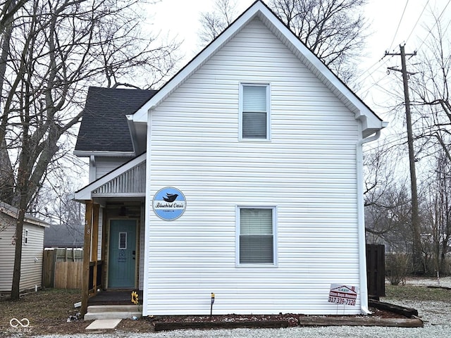 view of back of house