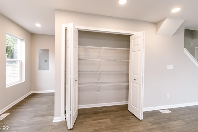 1305 W 23rd St, Indianapolis, IN 46208 - closet featuring electric panel