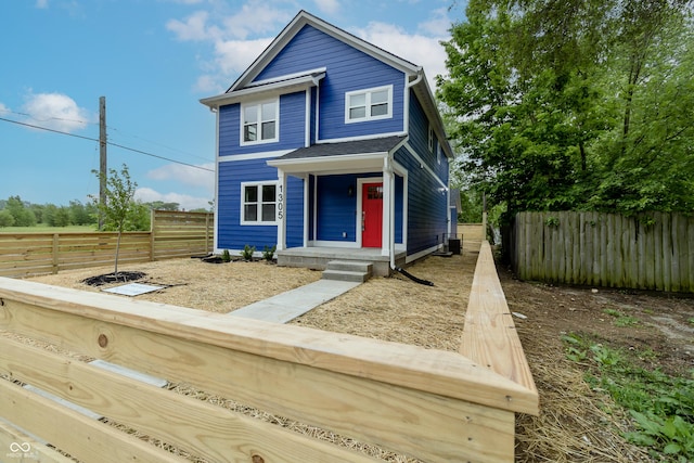 1305 W 23rd St, Indianapolis, IN 46208 - traditional-style house with a fenced backyard