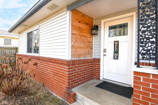 view of property entrance