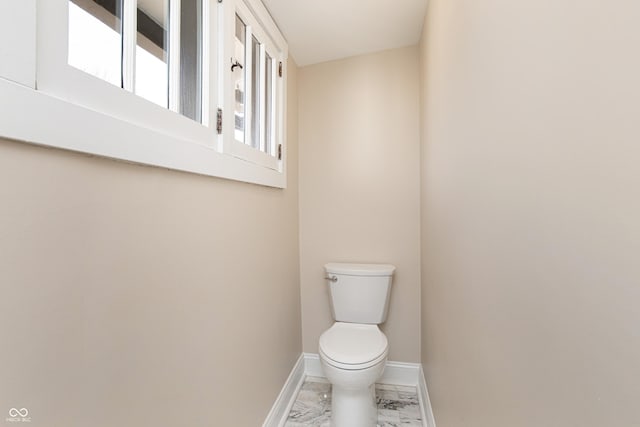 bathroom with toilet