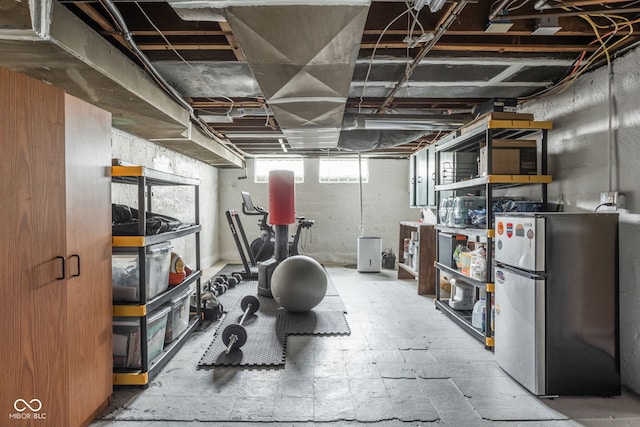 view of workout room