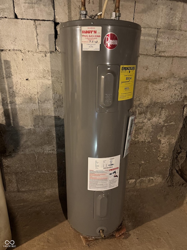 utilities with water heater