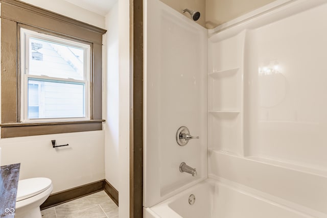 3543 N Kenwood Ave, Indianapolis, IN 46208 - bathroom with baseboards and  shower combination