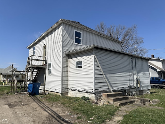 view of property exterior