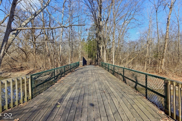 view of deck