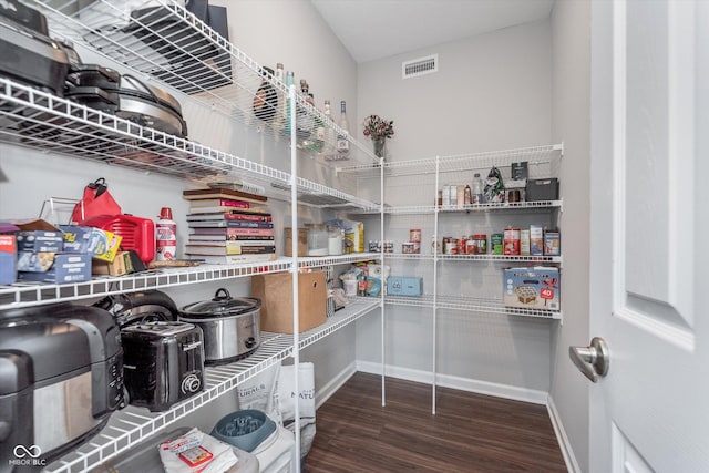 storage area featuring visible vents