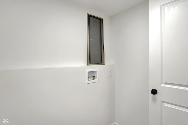 laundry room with laundry area and hookup for a washing machine