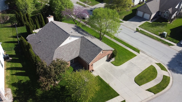 drone / aerial view