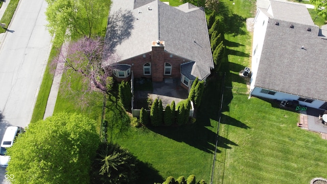 drone / aerial view