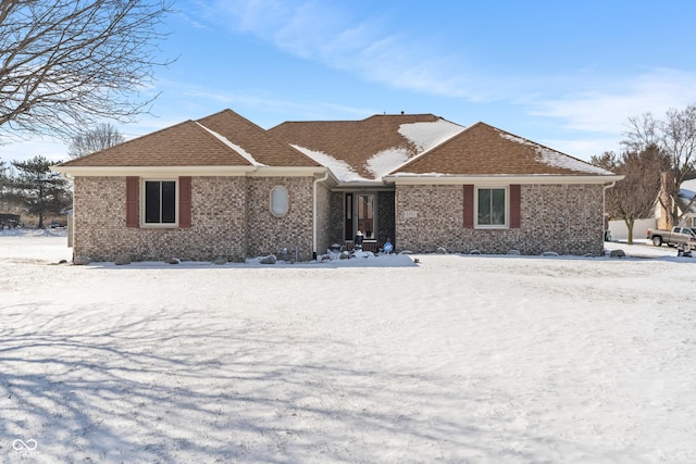 view of ranch-style house