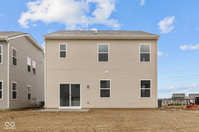 5119 Rolling Meadow Blvd, Indianapolis, IN 46237 - back of property with central air condition unit