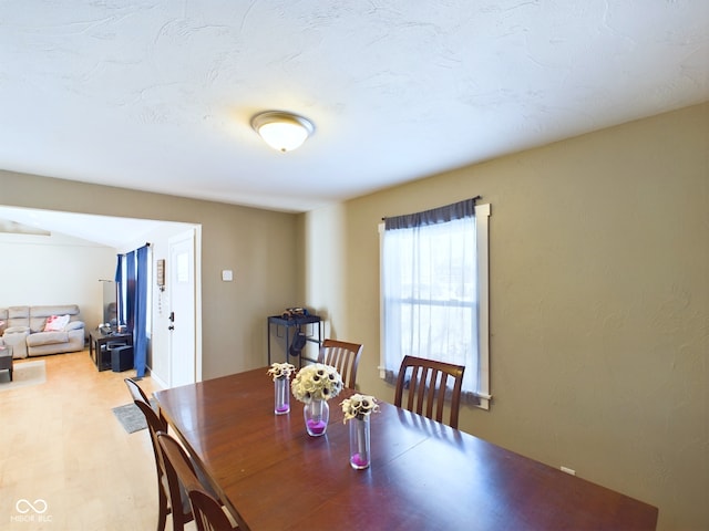 view of dining room