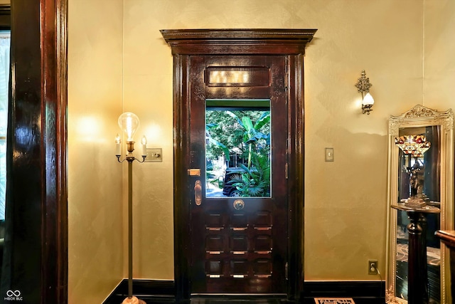 view of foyer