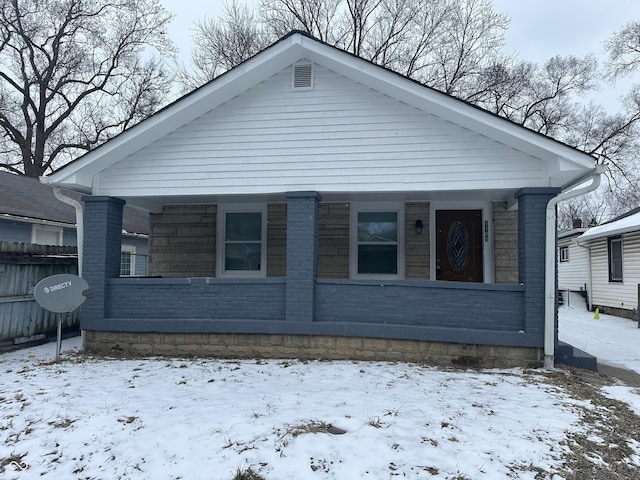 1105 Winfield Ave, Indianapolis, IN 46222 - bungalow-style home with brick siding