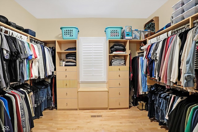 2110 Cheviot Ct, Greenwood, IN 46143 - spacious closet with wood finished floors