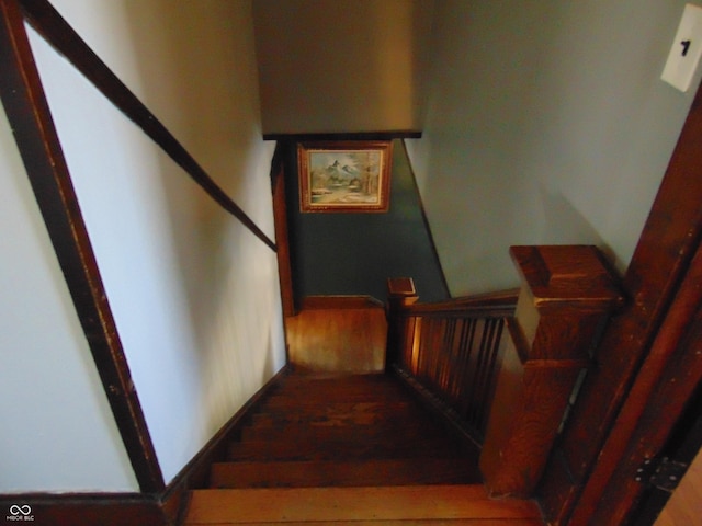 view of staircase