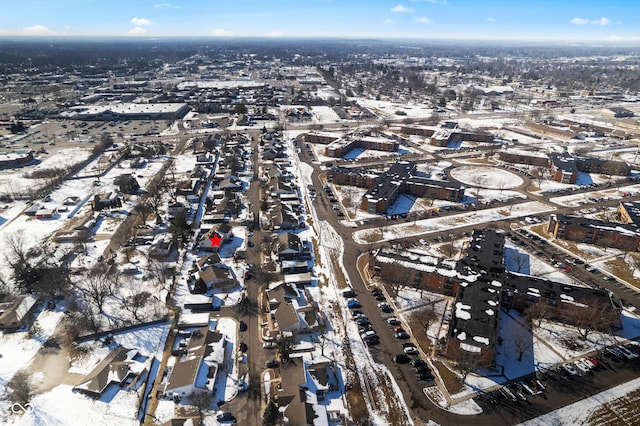 drone / aerial view