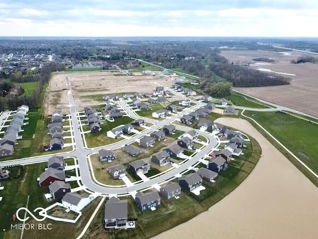 5879 Handbell Ln, Greenwood, IN 46143 - bird's eye view featuring a residential view