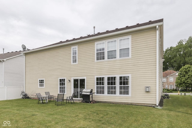 387 Legacy Blvd, Greenwood, IN 46143 - back of house with a yard