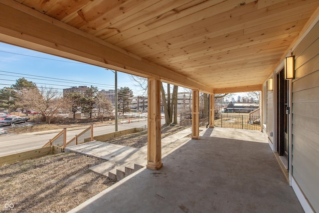 view of patio / terrace