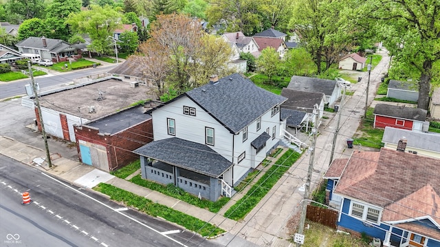 5053 E Michigan St, Indianapolis, IN 46201 - aerial perspective of suburban area