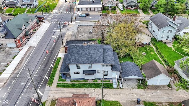 5053 E Michigan St, Indianapolis, IN 46201 - aerial perspective of suburban area