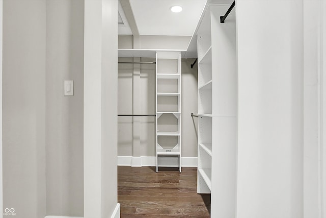 5053 E Michigan St, Indianapolis, IN 46201 - walk in closet with wood finished floors