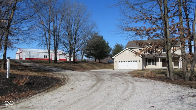 view of street with driveway