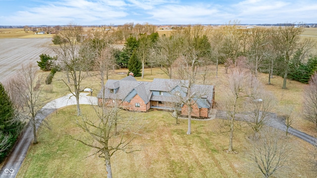 690 N 600 W, Lebanon, IN 46052 - birds eye view of property with a rural view