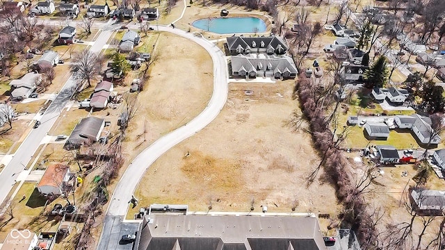 1148 Easy St Unit A, Greenwood, IN 46142 - aerial view of property and surrounding area with nearby suburban area