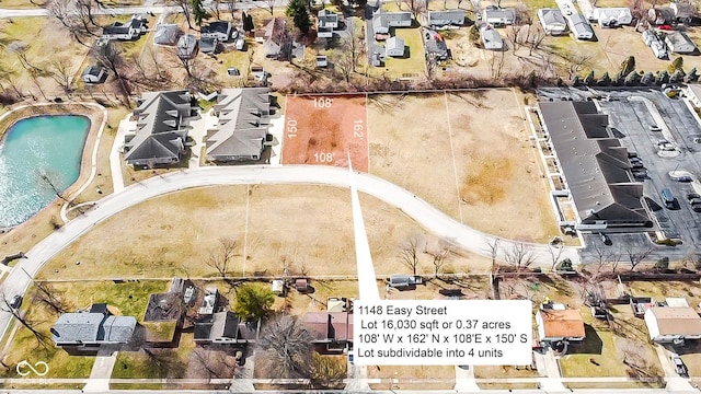 1148 Easy St Unit A, Greenwood, IN 46142 - aerial perspective of suburban area