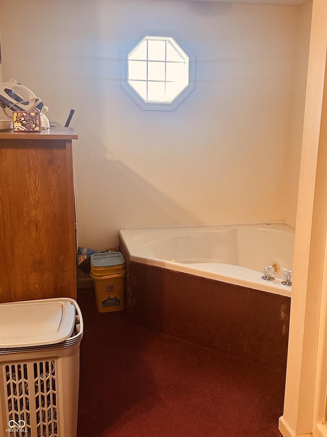 bathroom with a bathtub