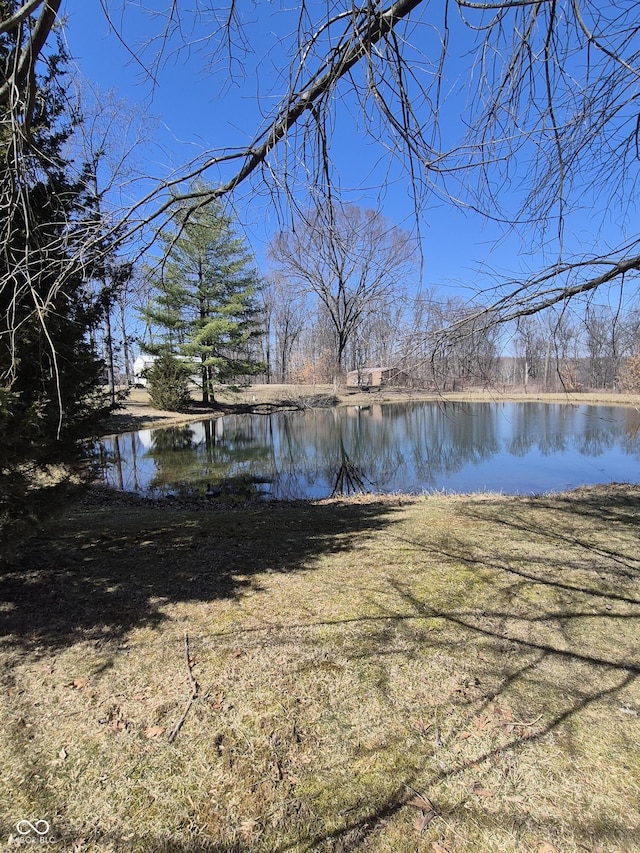 view of water feature