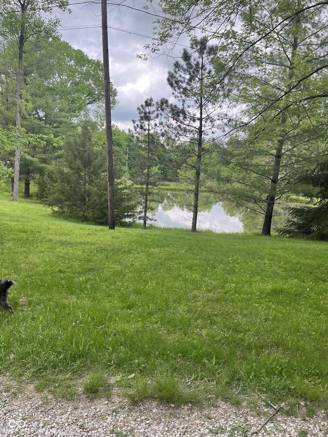 4005 Texas Pike, Spencer, IN 47460 - view of grassy yard with a water view