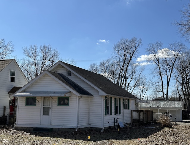 view of rear view of house