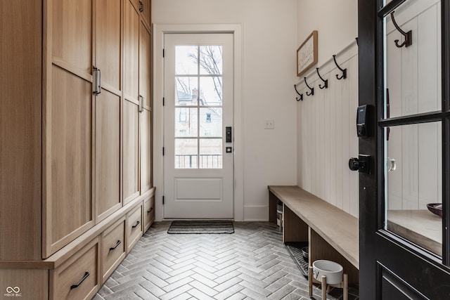 view of mudroom