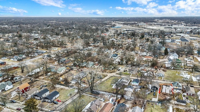 drone / aerial view