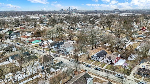 drone / aerial view